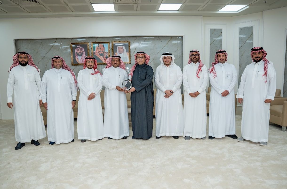 زيارة شعبة الهندسة المدنية لجامعة الخرج